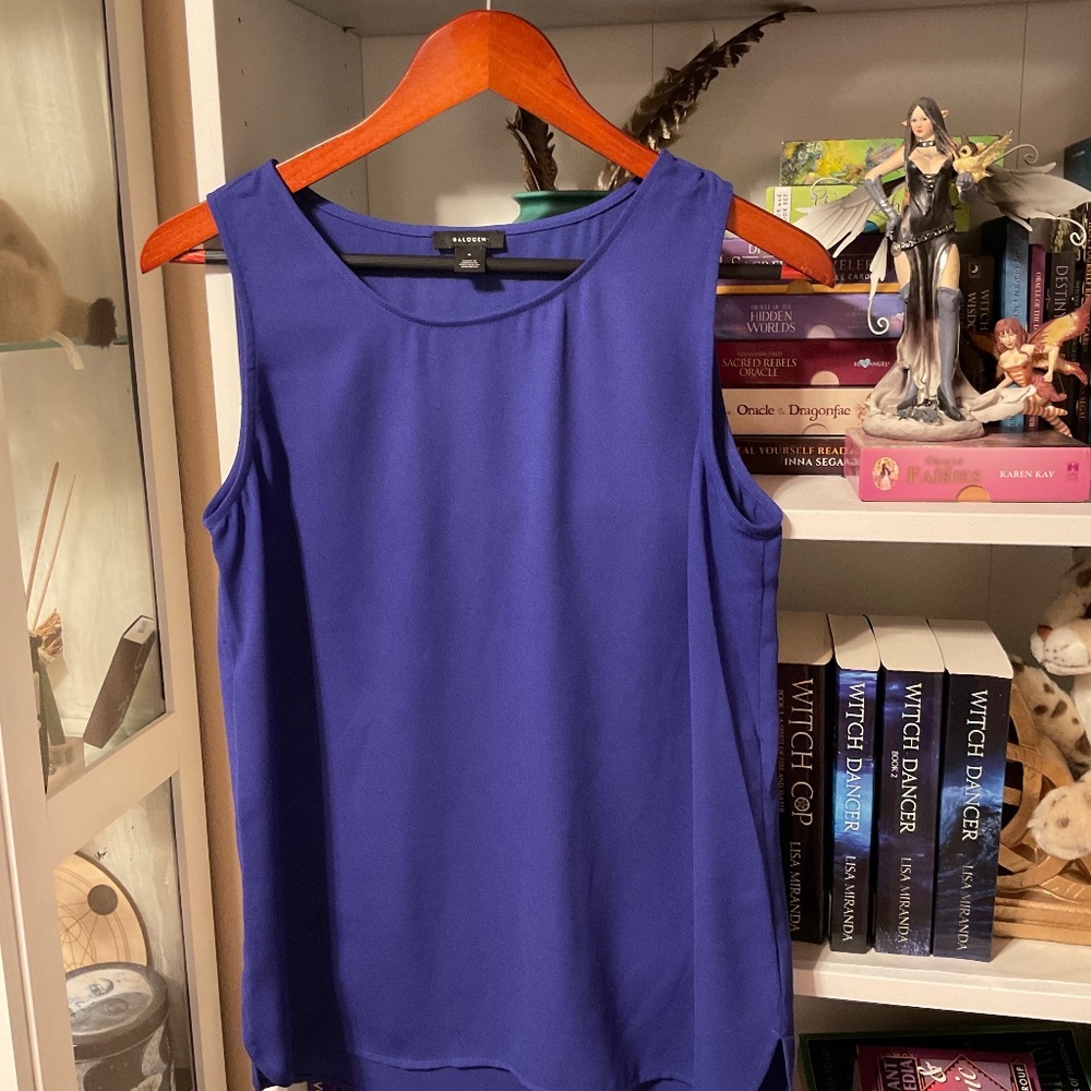 Indigo tank top